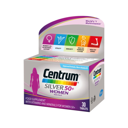Centrum Silver for Women 50+ 30 Tablets