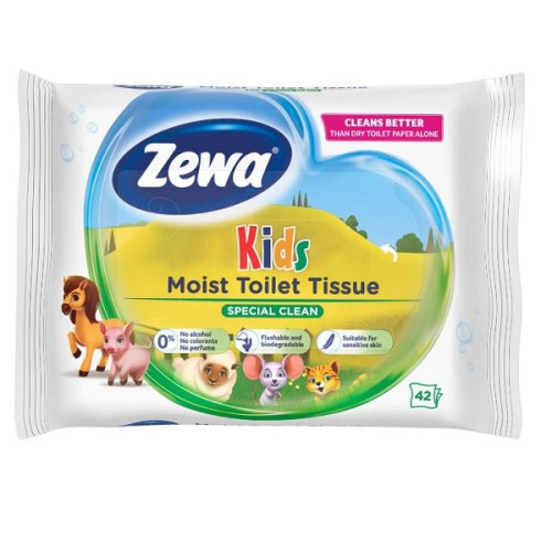 Zewa Kids Wet Wipes 42 pcs