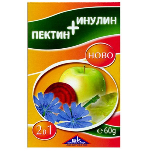 Business House Pectinulin 2-in-1 Pectin + Inulin for Combating Harmful Cholesterol 2.12 oz (60 g)