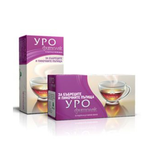 GT Fitolek Uro Herbal Tea for Pain When Urinating and Urinary Tract Inflammation 0.05 oz (1.5 g) 20 Filter Bags