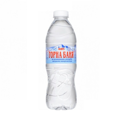 Gorna Banya Natural Mineral Water for Daily Use 16.91 fl oz (500 ml)
