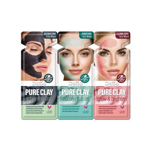 Deva Pure Clay Mix Face Masks 1.25 fl oz (37 ml)
