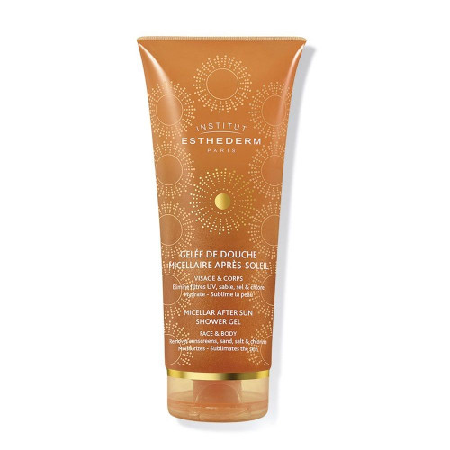 Esthederm Apres Soleil Micellar Shower Gel for Body for After Sun Exposure 6.76 fl oz (200 ml)