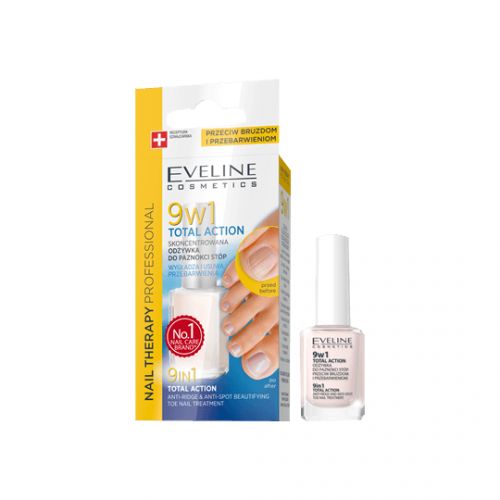 Eveline Total Action Reconstructing Nail Balm 9-in-1 0.41 fl oz (12 ml)