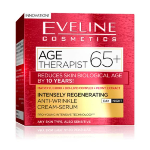 Eveline Age Therapist Day and Night Anti-Wrinkle Face Cream 65+ 1.69 fl oz (50 ml)