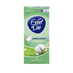 Everyday Normal Cotton Fresh Women's Daily Sanitary Pads 30 pcs
