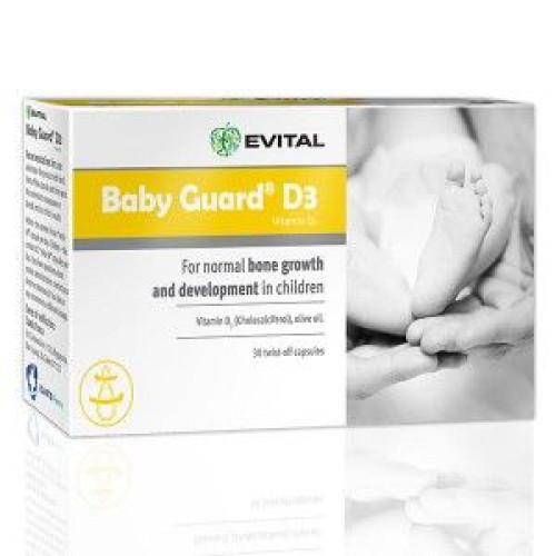 Evital Baby Guard D3 40 Capsules