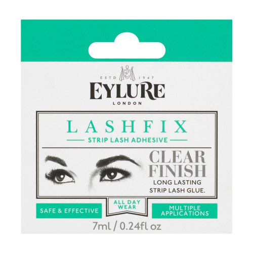 Eylure Lashfix Clear Finish Eyelash Glue 0.24 fl oz (7 ml)