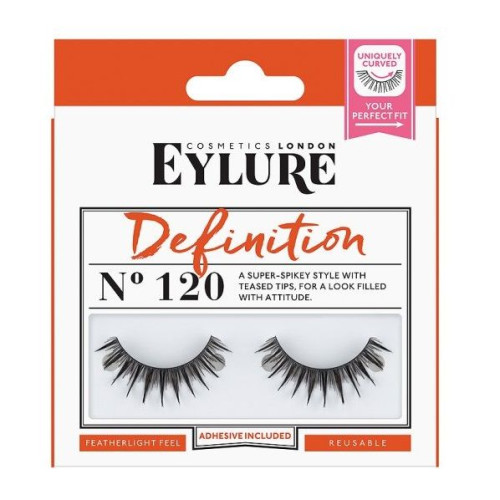 Eylure Definition Set with False Eyelashes and Glue Model 120 1 pc