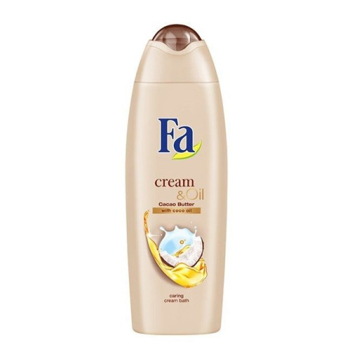 Fa Cream and Oil Shower Cream for Body with Cocoa and Coconut Fragrance 25.36 fl oz (750 ml)