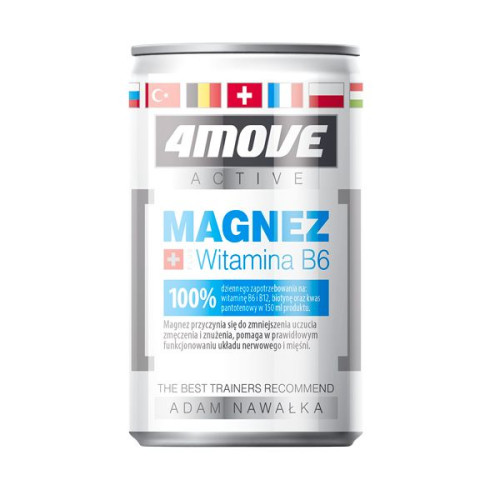 Foodcare 4Move Shot Isotonic Drink with Magnesium and Vitamin B6 5.07 fl oz (150 ml)