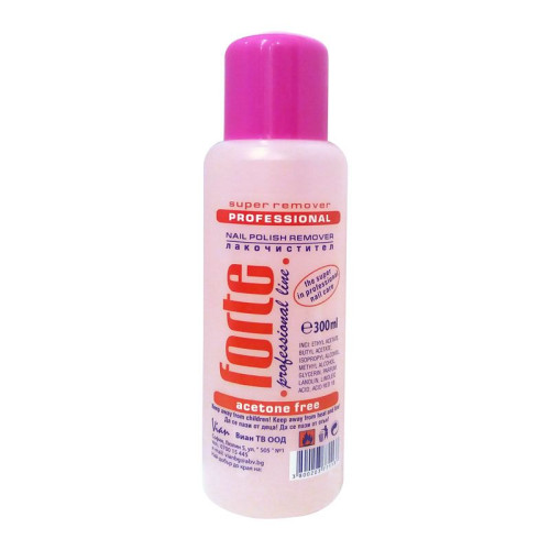 Forte Nail Polish Remover Acetone-Free Nail Polish Remover 10.14 fl oz (300 ml)