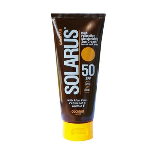 Galafarm Solarus Face Cream with High Protection Against Harmful Sun Rays SPF 50 3.38 fl oz (100 ml)