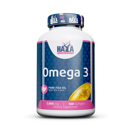 Haya Labs Omega-3 1000 mg 100 Softgel Capsules