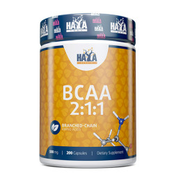 Haya Labs Sports BCAA 2:1:1 500 mg 200 Capsules