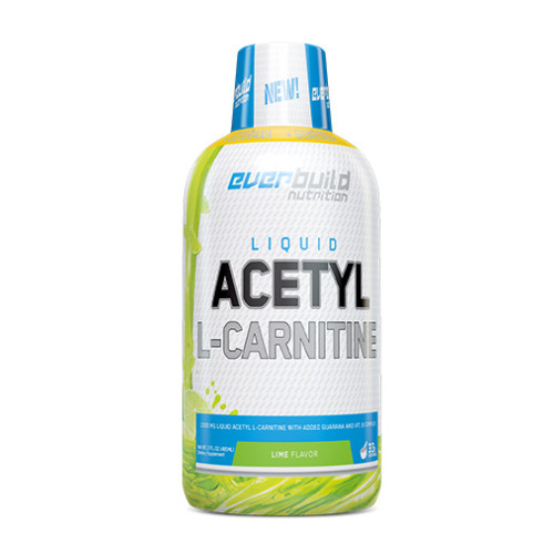 Everbuild Liquid Acetyl L-Carnitine + Guarana Lemon 16.74 fl oz (495 ml)