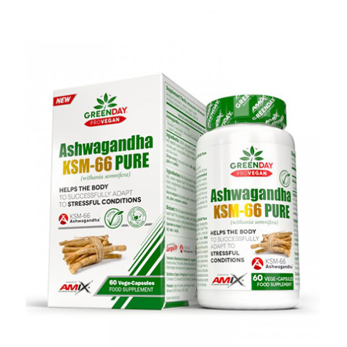 Amix Provegan Ashwagandha Kms-66 Pure 60 Vcaps