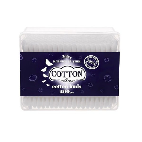 Cotton Line Ear Sticks 200 pcs
