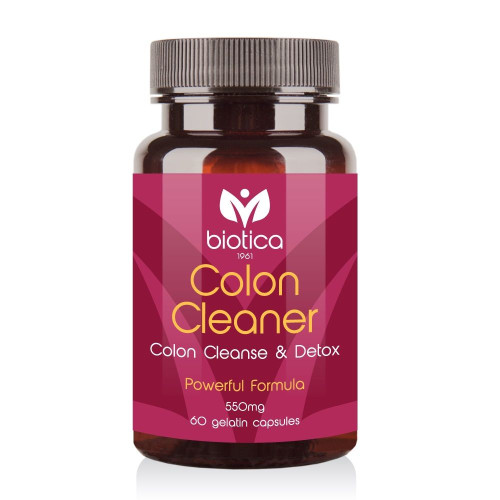 Biotica Colon Cleaner for Colon Cleansing Detox 60 Capsules