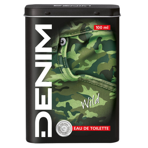 Denim Wild Eau De Toilette for Men 3.38 fl oz (100 ml)