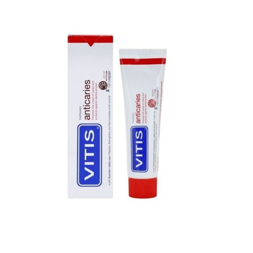 Vitis Anticaries Toothpaste Against Caries 3.38 fl oz (100 ml)