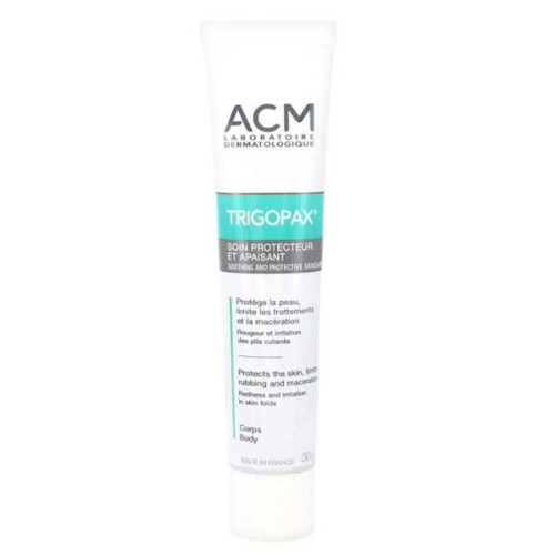 Acm Trigopax Cream for Irritated Skin with Redness and Chapping Protects and Moisturizes 1.01 fl oz (30 ml)