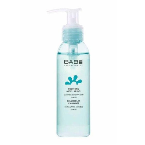 Babe Soothing and Cleansing Micellar Gel for Sensitive Skin for the Face 3.04 fl oz (90 ml)