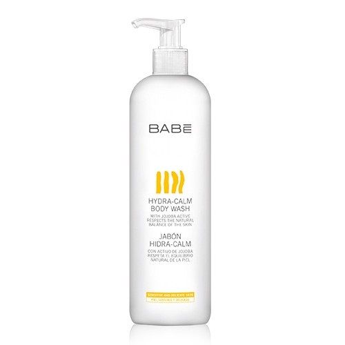 Babe Hydra-Calm Shower Gel with Jojoba Oil for Sensitive Skin 16.91 fl oz (500 ml)