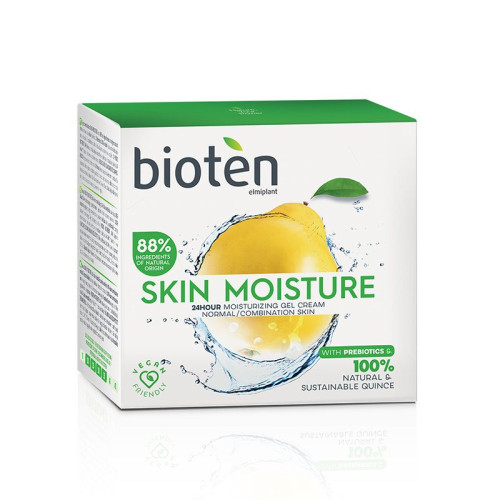 Bioten Skin Moisture Moisturizing Face Cream with Quince Extract for Normal and Combination Skin 1.69 fl oz (50 ml)
