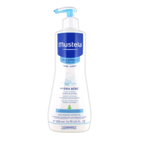 Mustela Hydra Baby Moisturizing Baby Lotion for Supple and Soft Skin 16.91 fl oz (500 ml)