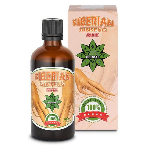 Cvetita Herbal Siberian Ginseng Max Immune Stimulator for High Immunity 3.38 fl oz (100 ml)
