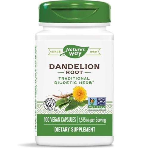 Nature's Way Dandelion Root for a Healthy Liver 540 mg 100 Capsules