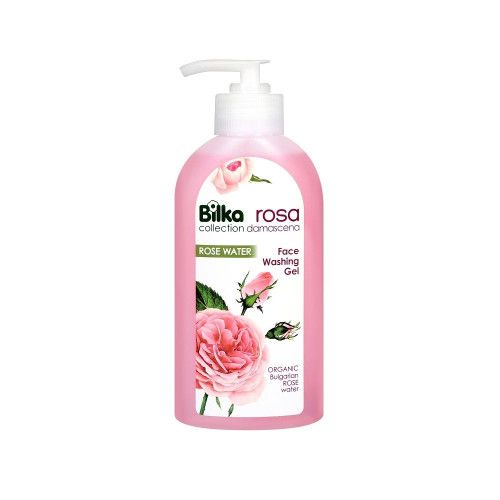 Bilka Rose Water Nourishing Cleansing Gel for Redness with Rose Water 6.76 fl oz (200 ml)
