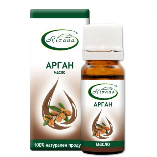 Rivana 100% Natural Argan Oil for Healthy Hair and Scalp 0.34 fl oz (10 ml)