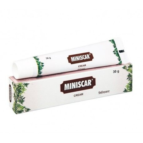 Charak Miniskar Cream for Stretch Marks Burns and Scars After Pregnancy 1.06 oz (30 g)
