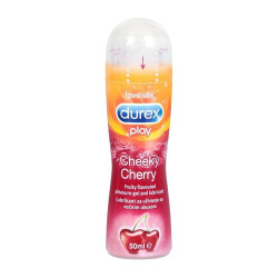 Durex Play Cheeky Cherry Cherry Lubricant for Love Play 1.69 fl oz (50 ml)