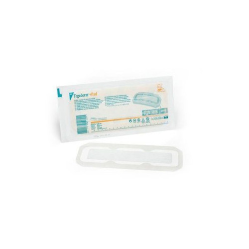3M Tegaderm +Pad Transparent Dressing for Use After Caesarean Section or Surgery 3.54"/9.84" (9/25 cm)