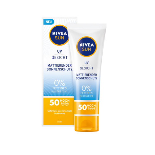 Nivea Sun Shine Control for Face SPF 50+ 1.69 fl oz (50 ml)