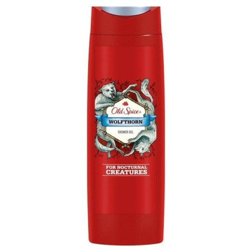 Old Spice Wolfthorn Moisturizing Body Wash for Men for 7 Hours of Freshness 13.53 fl oz (400 ml)