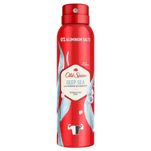Old Spice Deep Sea Deodorant Spray for Men Sea Fragrance 1.69 fl oz (50 ml)