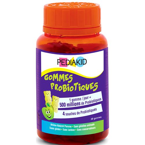 Pediakid Probiotic Chewable Gummies After Taking Antibiotics 60 pcs