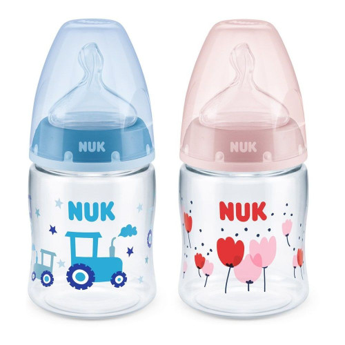 Nuk First Choice+ Temperature Control Feeding Bottle Size S for Children Aged 0-6 Months 5.07 fl oz (150 ml)
