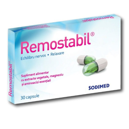 Remostabil for Severe Stress and Tension for Peaceful Sleep 30 Capsules