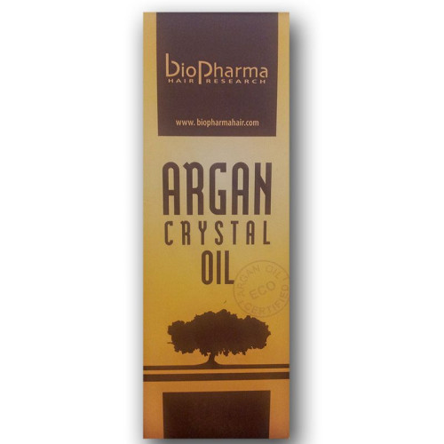 Biopharma Argan Crystal Oil Argan Hair Oil with Moisturizing Effect for Damaged Hair 2.03 fl oz (60 ml)