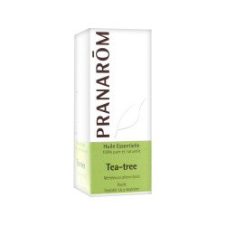 Pranarom Organic Tea Tree Essential Oil for Optimal Health 0.34 fl oz (10 ml)