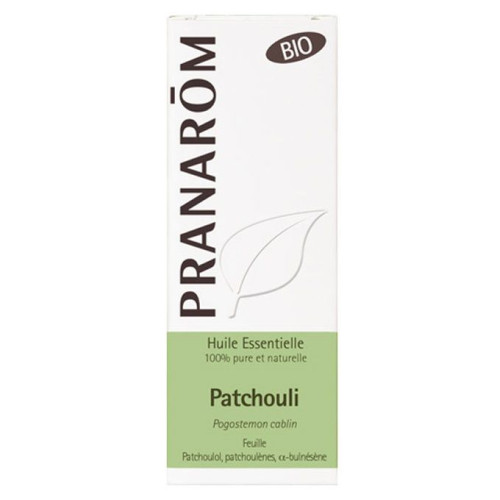 Pranarom Patchouli Essential Oil for Acne and Dandruff 0.34 fl oz (10 ml)