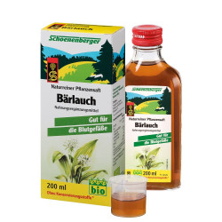 Schoenenberger Organic Wild Garlic Juice for Cholesterol Control 6.76 fl oz (200 ml)