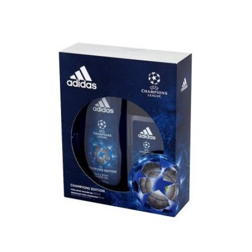 Adidas Champions League Promo Set for Men Eau De Parfum and Body Shower Gel
