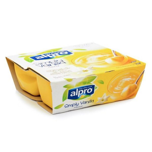 Alpro Soy Dessert with Vanilla 4 pcs 4.41 oz (125 g)