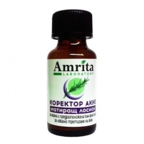 Amrita Acne Corrector Lotion with Mattifying Effect 0.51 fl oz (15 ml)